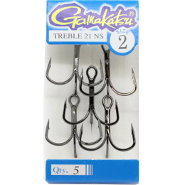 Haczyk Gamakatsu Treble 21 NS EWG Black Nr10 Haczyk Gamakatsu Treble 21 NS EWG Black Nr10