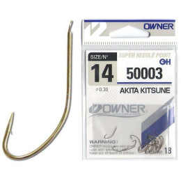 Haczyk OWNER Akita Kitsune Brown Nr10 50003-10 Haczyk OWNER Akita Kitsune Brown Nr10 50003-10