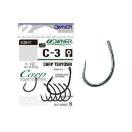 Haczyk OWNER Carp Tsuyoshi C3-50923 Nr02 Haczyk OWNER Carp Tsuyoshi C3-50923 Nr02