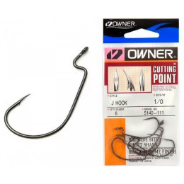 Haczyk offsetowy OWNER J Hook Cutting Point 5140-02 Haczyk offsetowy OWNER J Hook Cutting Point 5140-02